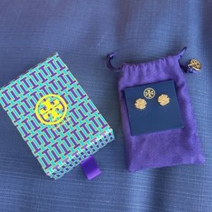 Tory Burch T logo studs